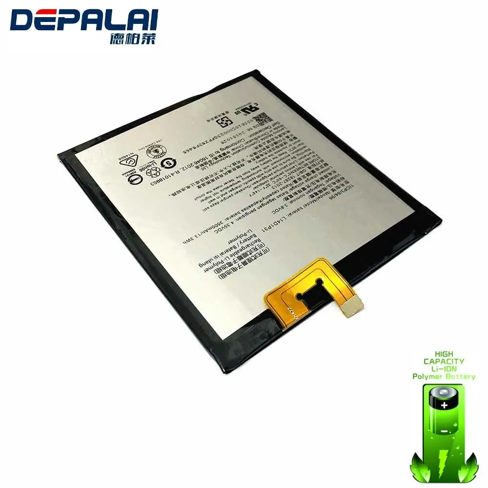 Высокое качество L14D1P31 3500 мАч батарея для Lenovo PB1 770N 770M PHAB Plus l14d1p31|Аккумуляторы