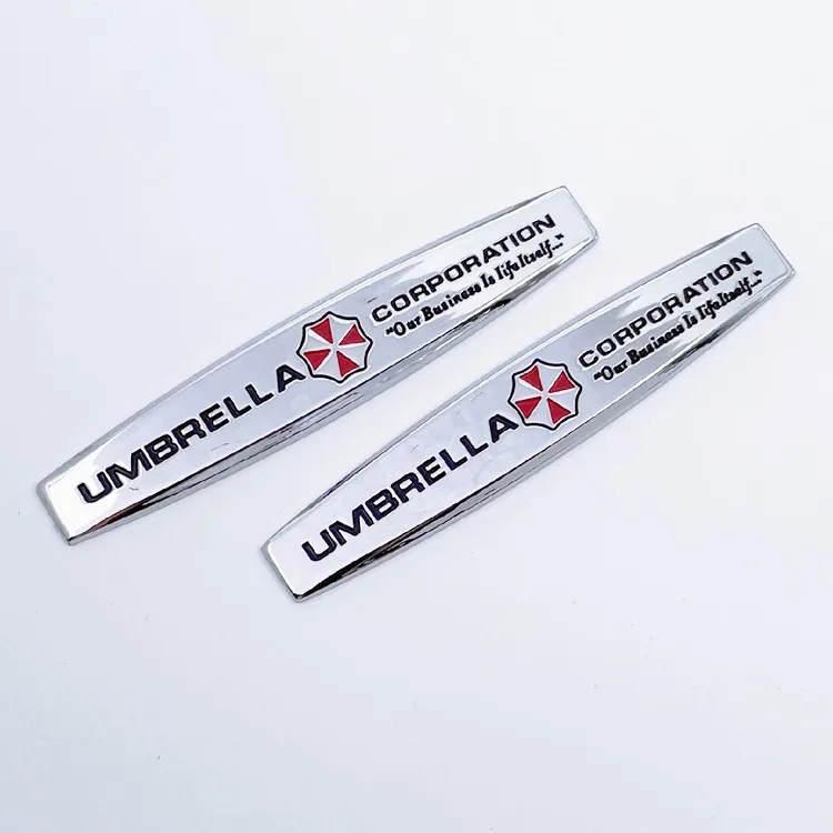 2 шт./1 пара 3D наклейки на заднюю часть автомобиля |