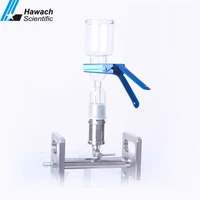 one branch filter holder manifolds vacuum funnel filtration apparatus for lab use with vacuum pump