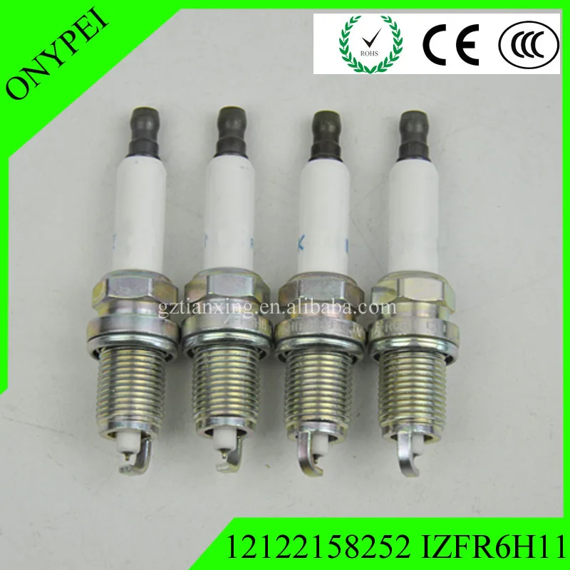 Свечи зажигания 12122158252 IZFR6H11 для BMW E87 120i N46 550 650 750 X5|Свечи и запальные свечи| |