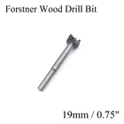 1 шт. 19 мм Форстнер шнек набор сверл Деревообработка карбида вольфрама наконечники отверстие пилы для дерева сверление для петли окна электроинструмент