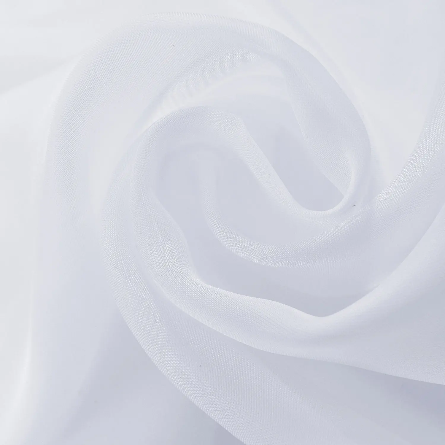 Европейские однотонные белые прозрачные шелковые Фотошторы со шторками Фотофон