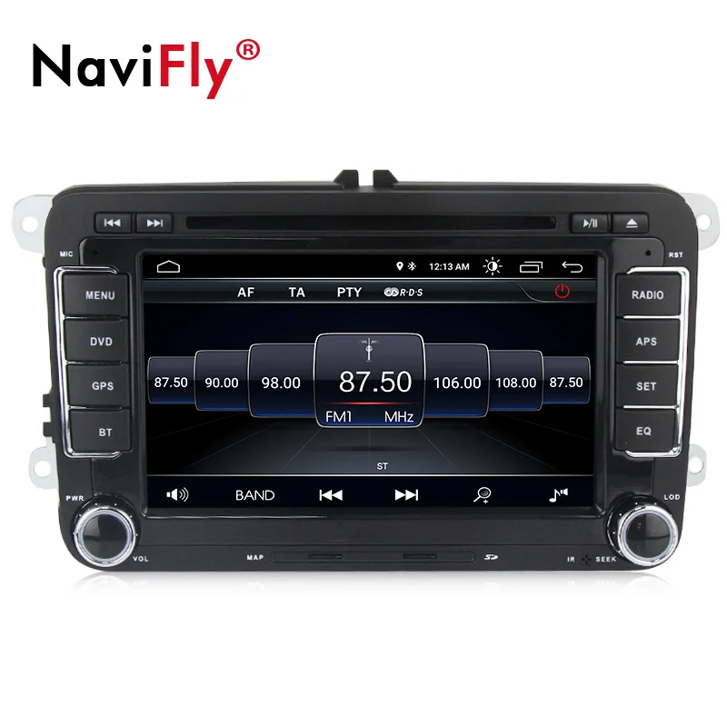 Европейский склад налогов 7 дюймов 2din автомобильный dvd для Volkswagen VW golf 5 6 touran passat B6 sharan jetta polo tiguan с микрофоном