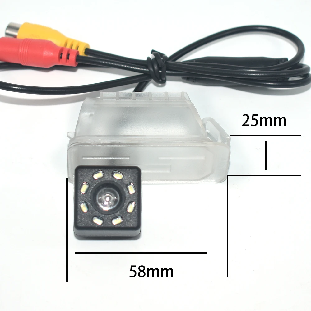Автомобильная камера заднего вида ZJCGO водонепроницаемая парковочная для Jaguar XE XF