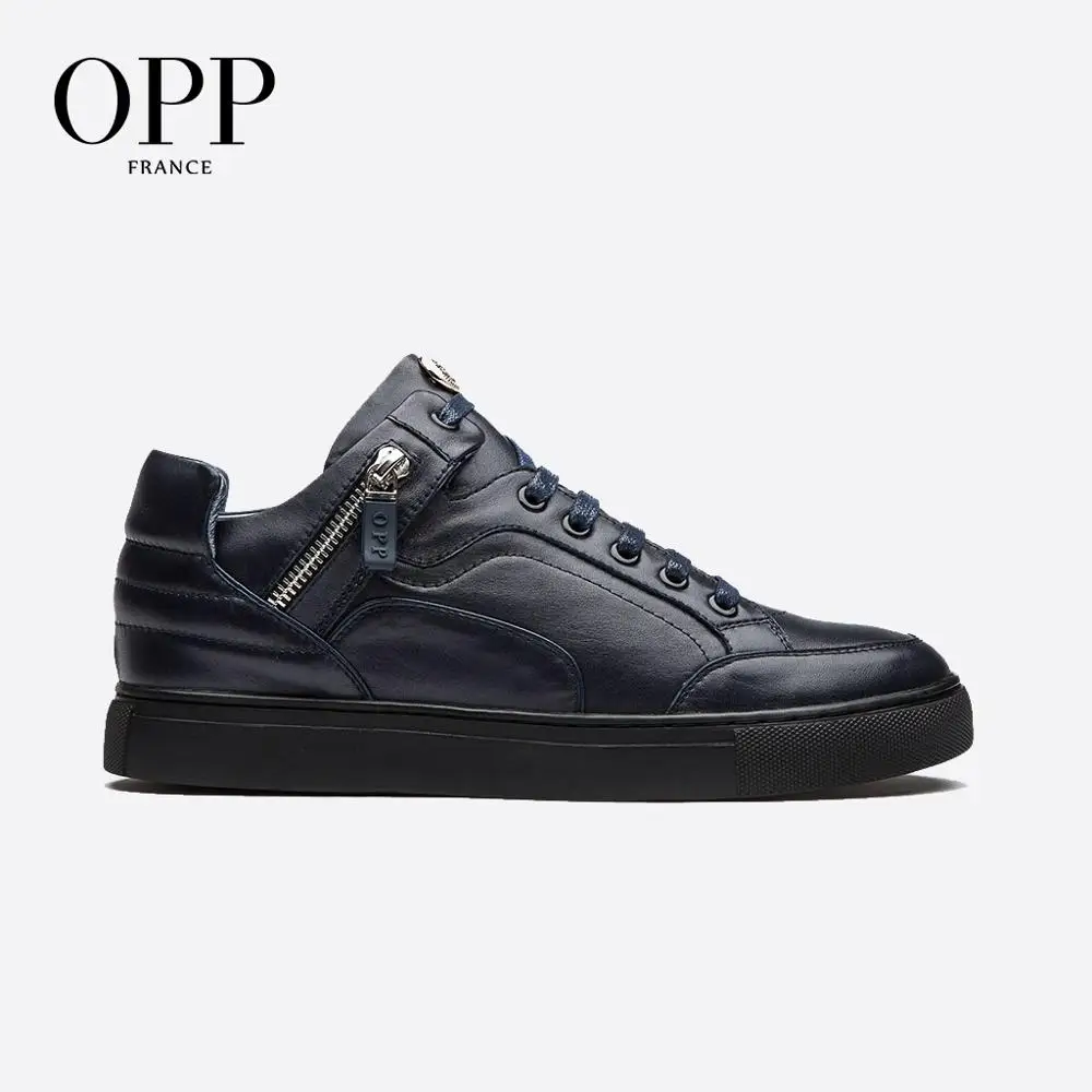 Ботинки мужские из натуральной кожи на молнии | Обувь