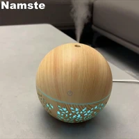 nmt 238 spherical humidifier cute 130ml small capacity aromatherapy essential oil humidifier diffuser with 7 color led lights