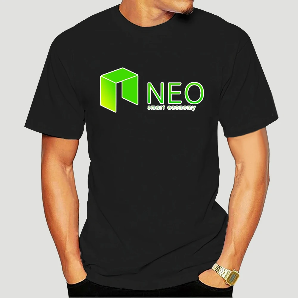 

Новинка 2018, модные футболки, футболка NEO для криптовалюты, криптовалюты, футболка BTC ETH S-XXL, летняя мужская одежда 6542X