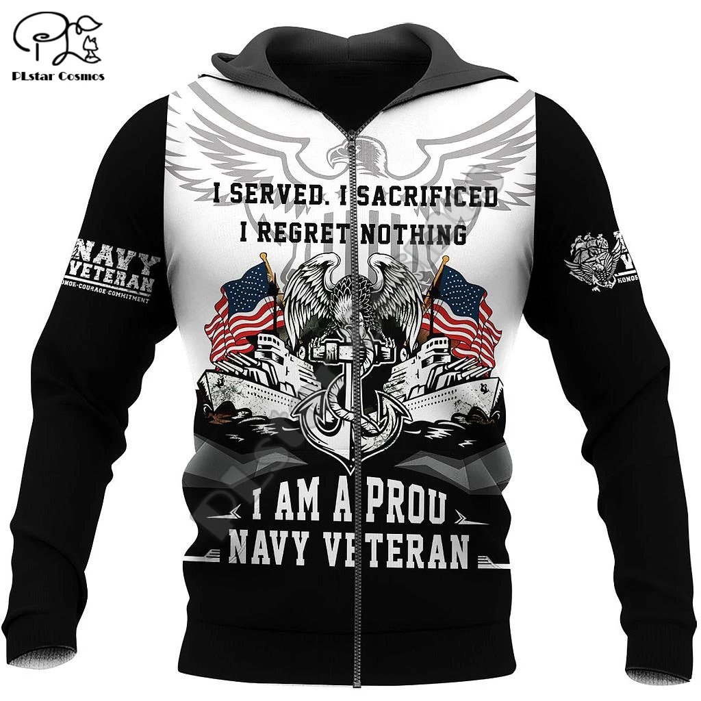 

NewFashion Newest USA Eagle Military Army Suits Soldier Veteran Camo Pullover 3DPrint Men/Women Harajuku Funny Casual Hoodies C4
