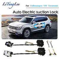 for volkswagen vw teramont 20172019 car soft close door latch pass lock actuator electric absorption suction silence closer