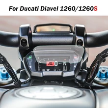 For Ducati XDiavel (S) 2016+ / Diavel 1260 1260s 2019+ 2020 NANO GLASS Motorcycle Dashboard Screen Protector Instrument Film