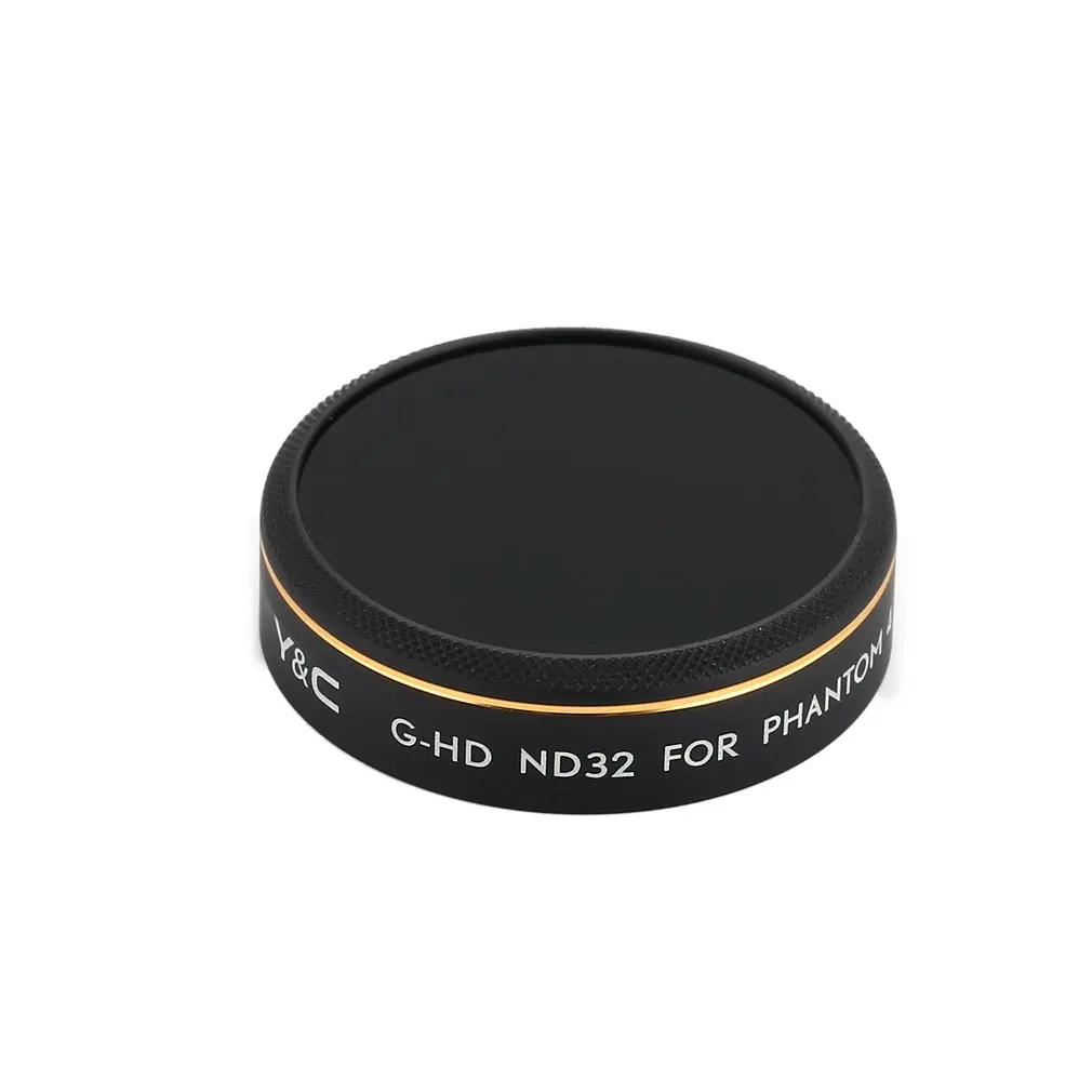 HD ND32 Lens Filter Радиоуправляемая беспилотная камера HD ND4/8/16/32/64 ГБ светильник снижения объектива фильтр для DJI Phantom 4 PRO FPV Квадрокоптер с дистанционным управлением компонента запасных Запчасти - Цвет: HD ND32 Lens Filter