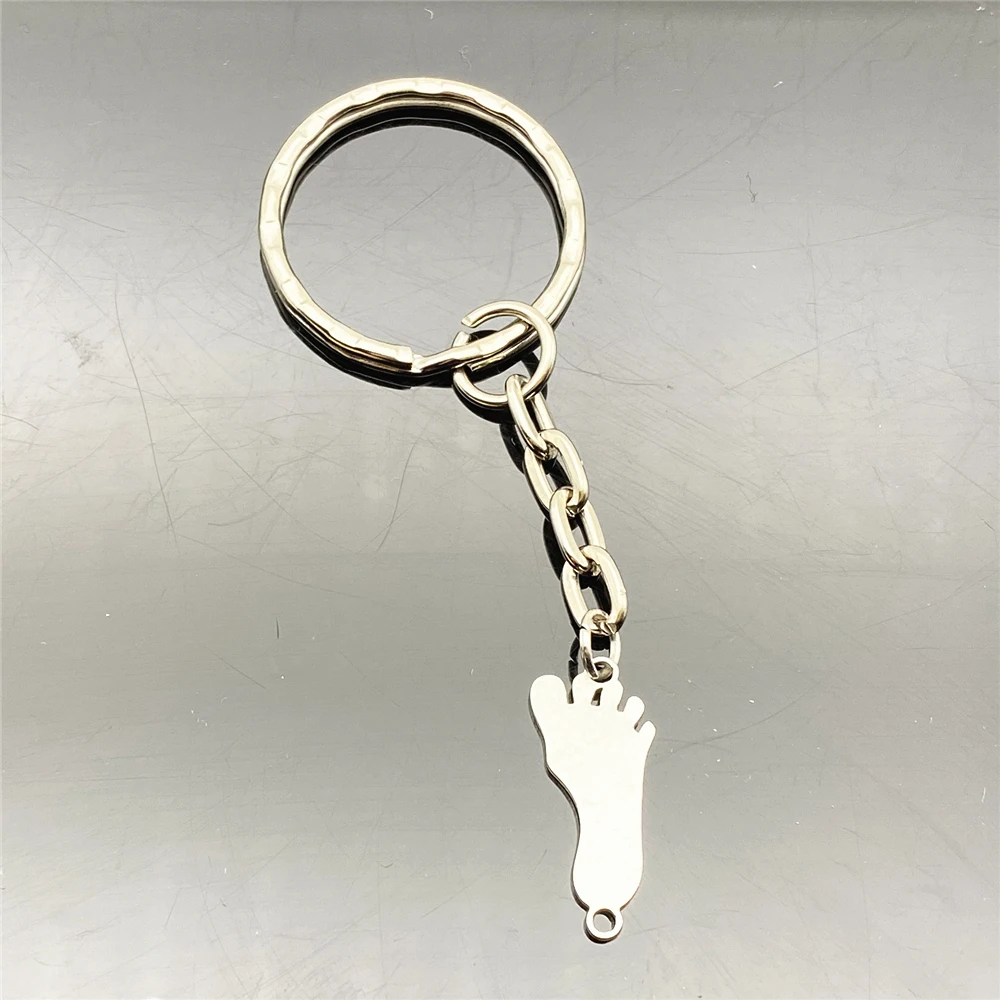 Милые маленькие ножки кулон брелок металлический Шарм Брелоки diy брелоки для