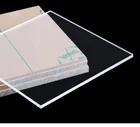 Плексиглас прозрачный пластиковый лист акриловая доска из органического стекла полиметил метакрилат 1234568 мм толщина