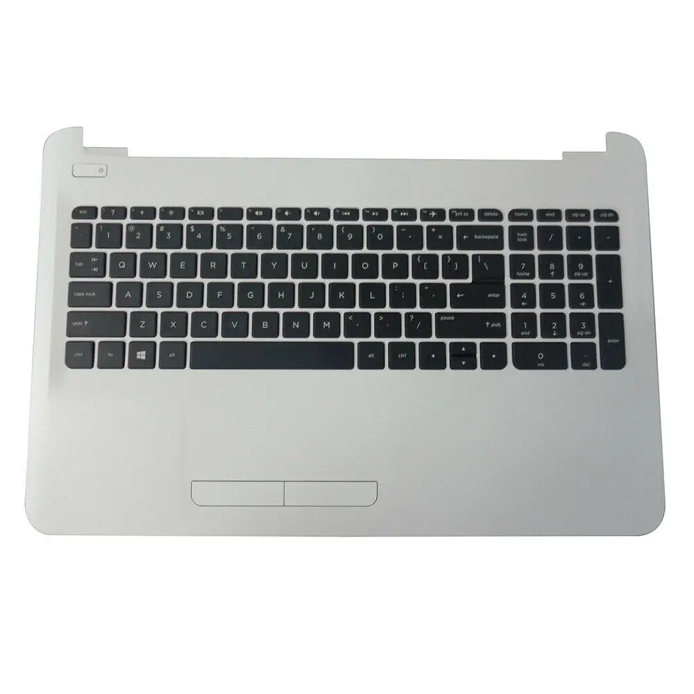 Miglior JIANGLUN Per HP 15-AC 15T-AC 15-AF 15Z-AF Bianco Palmrest Tastiera & Touc Hp Annuncio 813976-001