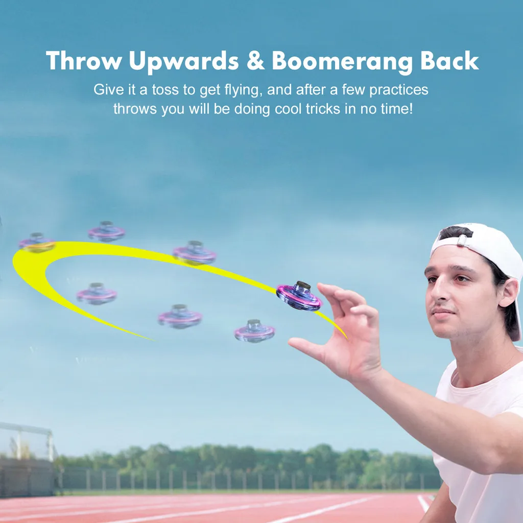 НЛО Дрон игрушки для детей полное покрытие 3d подвижный индукционный