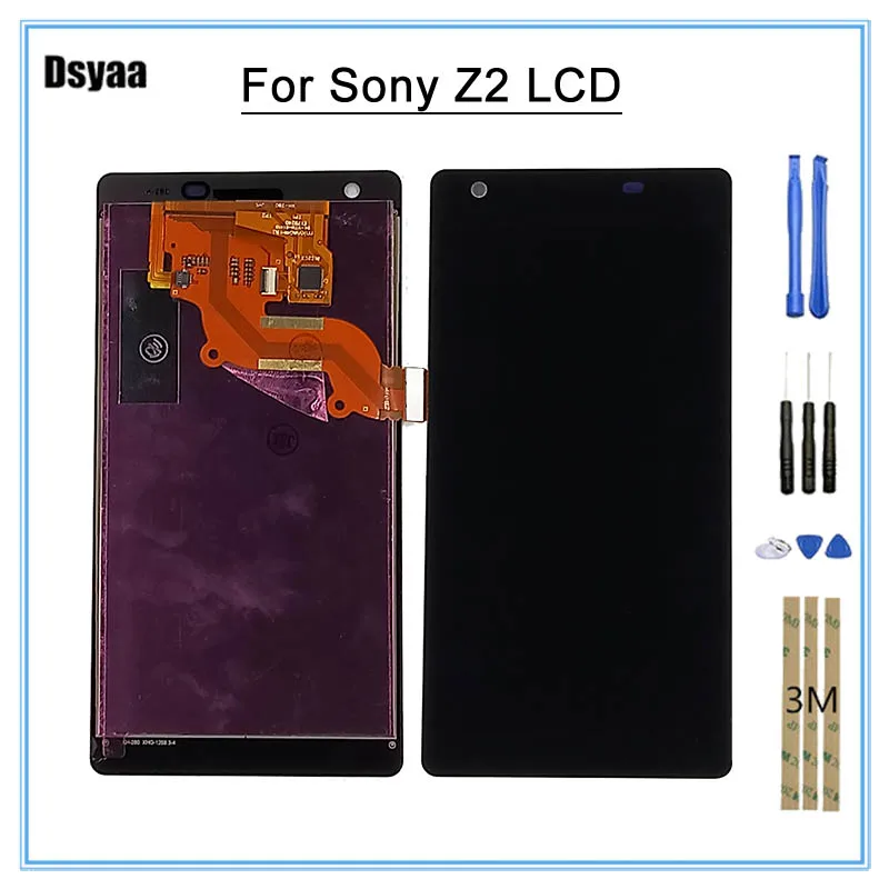 5 2 дюйма для SONY Z2 D6502 D6503 3G версия ЖК дисплей кодирующий преобразователь