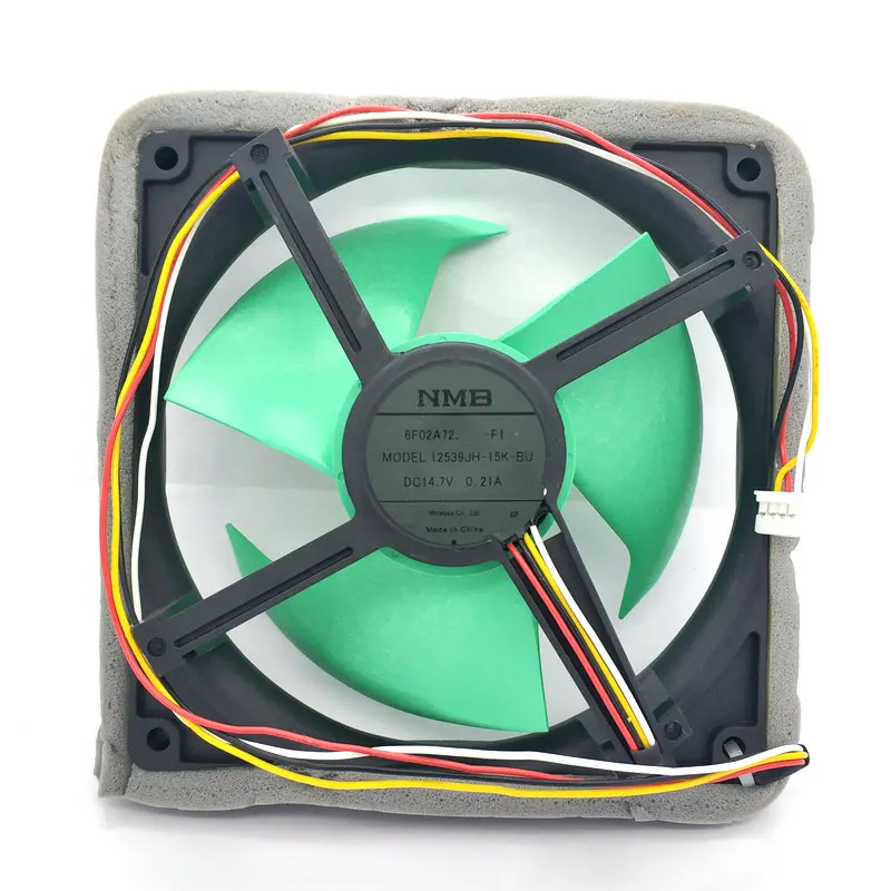 Продажа Новый оригинальный NMB-MAT 12539JH-15K-BU DC14.7V 0.21A 4 линии для холодильника Вентилятор охлаждения Продажа Новый оригинальный NMB-MAT 12539JH-15K-BU DC14.7V 0.21A 4 линии для холодильника Вентилятор охлаждения