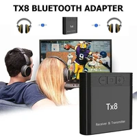 tx8 bluetooth 5 0 wireless music adapter portable computer tv long range sender home car bluetooth audio transmitter receiverln