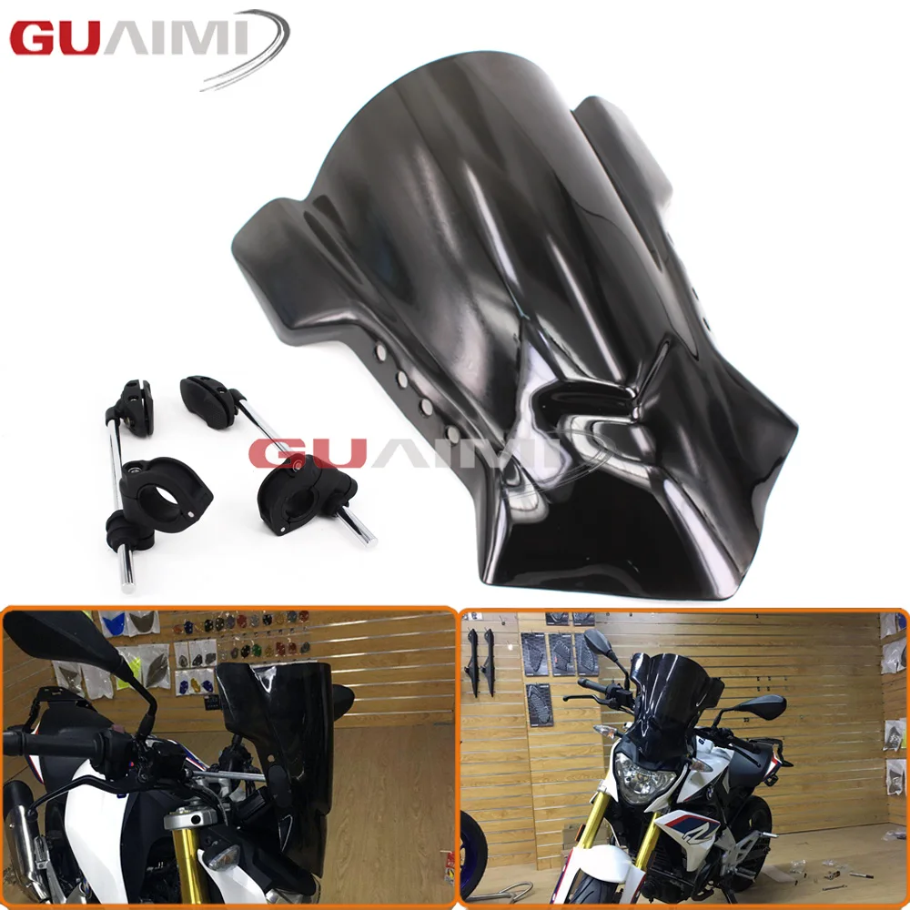 Для Suzuki GS500 2001 2002 GS500E 2004 GSXS750 2015 лобовое стекло ветровое 7/8 &quotи 1&quot и 1 1/8