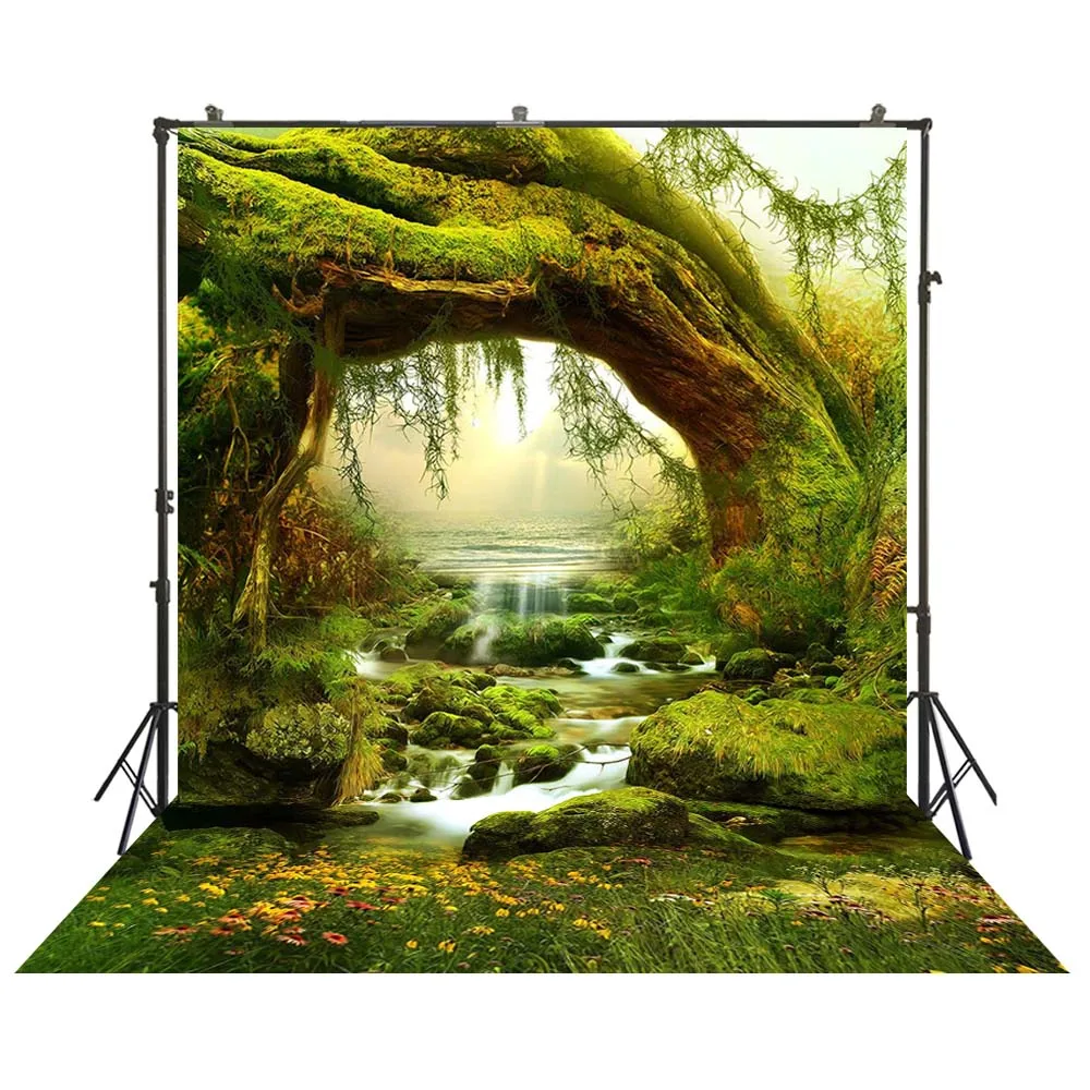 Весенний цветок лес Страна Чудес мечтательный природный пейзаж детский день