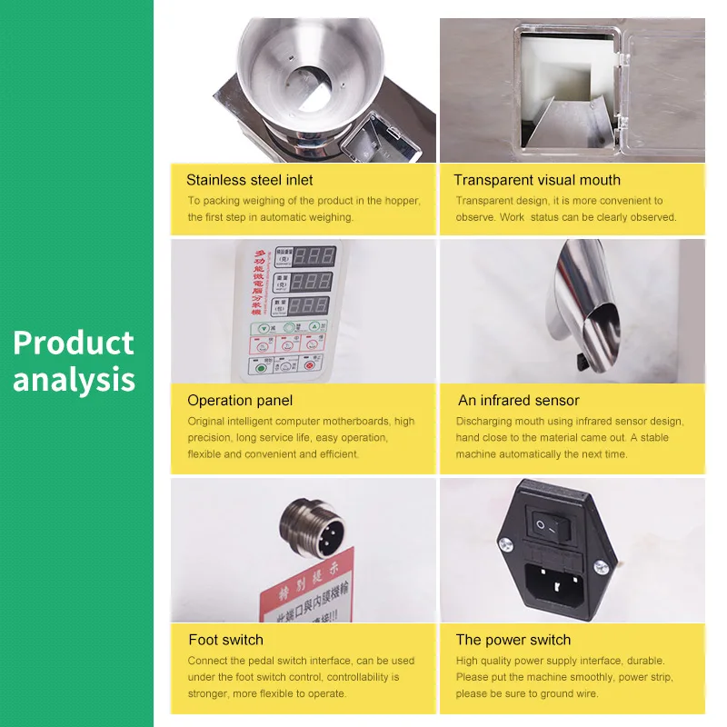 220 В 20 200 г машина для фасовки используется кукурузы ядра сухого молока чая сахара