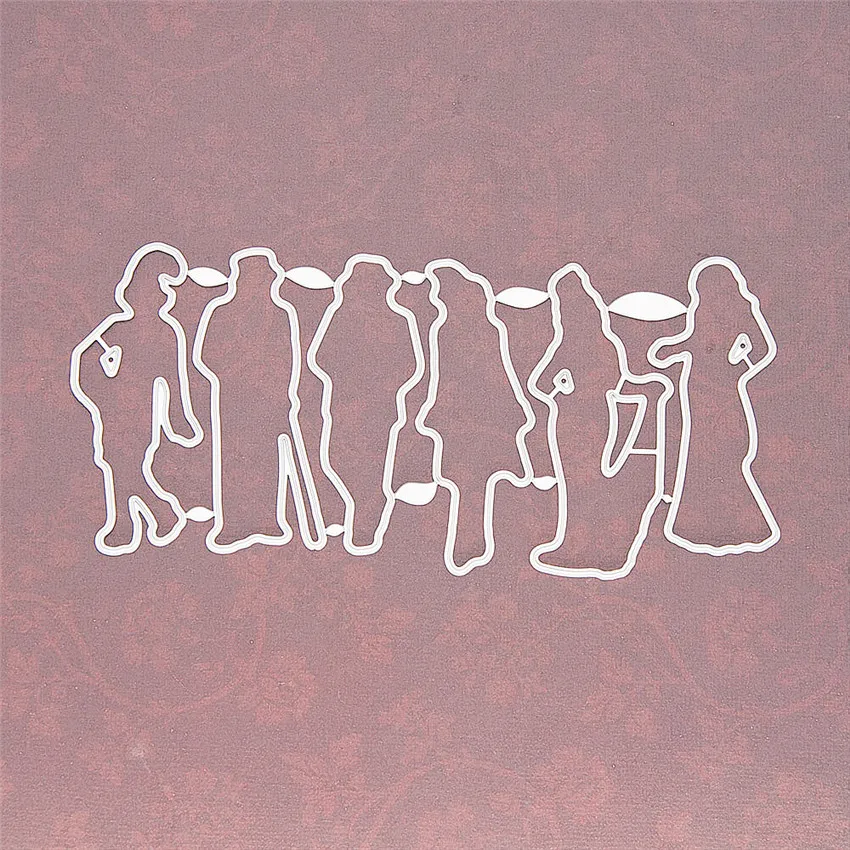 11x15 см для танцев вечерние прозрачные уплотнения наклейки Трафаретный вырубной