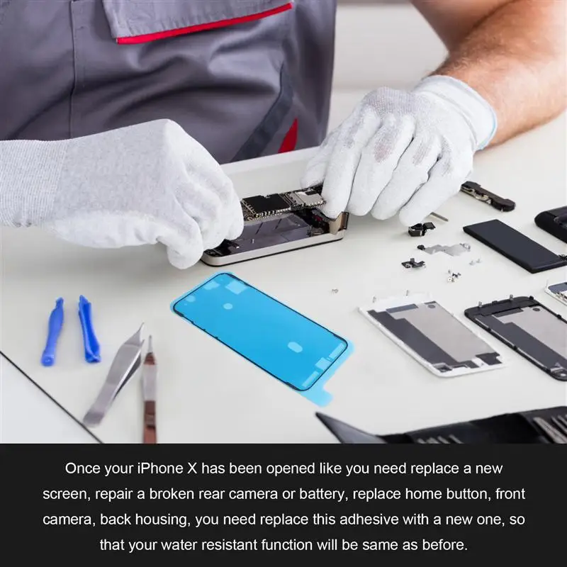 Клейкие ленты для экрана iPhone X 10 шт. | Мобильные телефоны и аксессуары