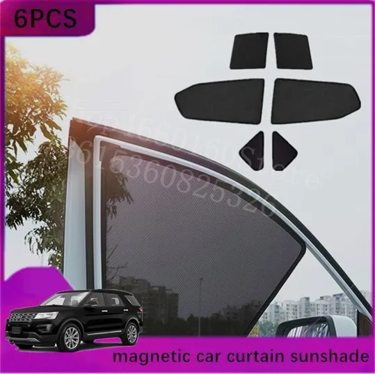 6 шт. автомобильные магнитные занавески для Ford Explorer 2014-2018 | Автомобили и мотоциклы