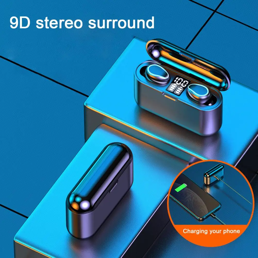 

X36 Earphones In-ear 2000mAh Charging Box Mini TWS Wireless Bluetooth Sports Headsets for Mobile Phone With Microphone