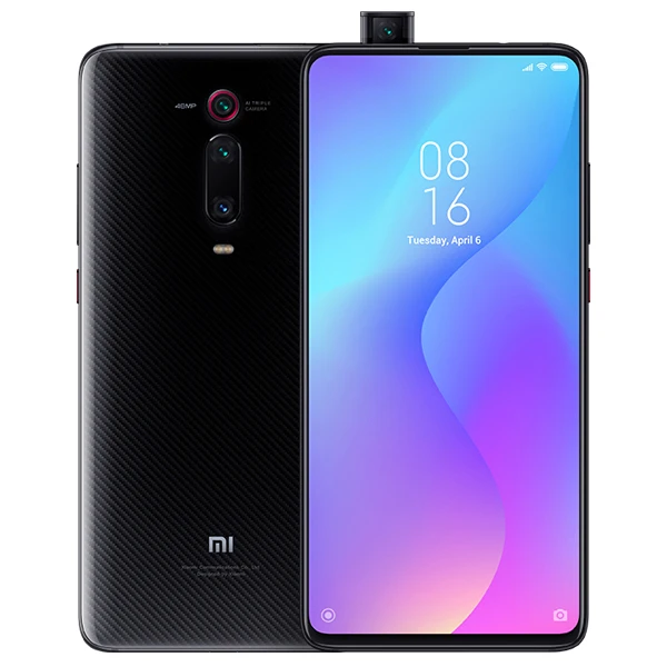Black Новейшая глобальная версия Xiaomi mi 9T Pro(Red mi K20 Pro), 6 ГБ ОЗУ, 64 Гб ПЗУ, мобильный телефон Snapdragon 855, четыре ядра, камера 48 МП - Цвет: Black