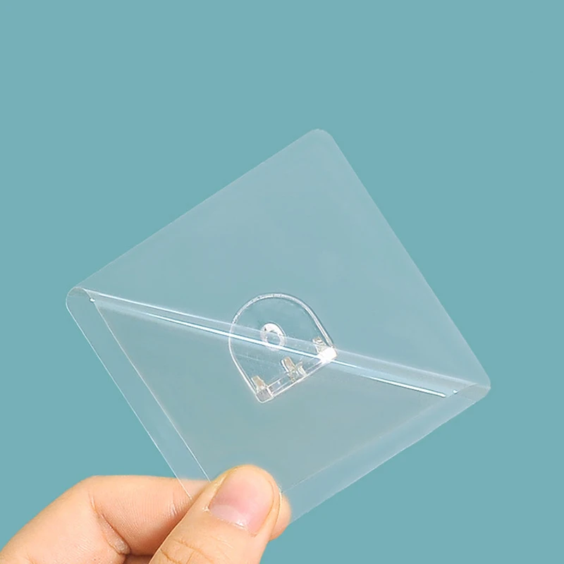 Клейкие прищепки для полки прозрачные пластиковые зажимы шкафа кухни ванной