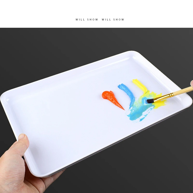 

Square Color Palette Watercolor Palette Watercolor Paint Gouache Chinese Painting Imitation Ceramic Palette