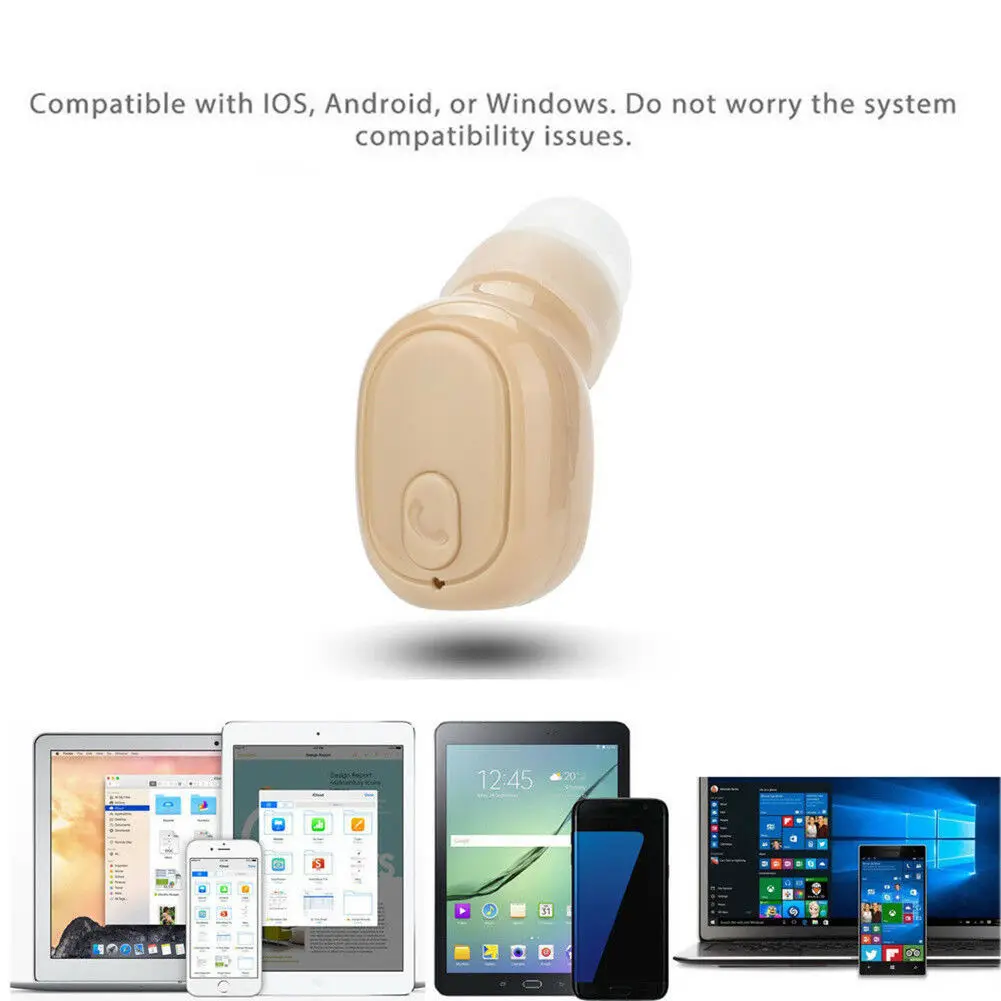 Черсветильник Bluetooth 4 1 Гарнитура Ture беспроводные мини наушники вкладыши|Запасные