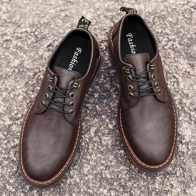 

leathermasculino casuales hombre sneakers zapatos Men's fashion causal shoe spring man casual Sneaker informales para black