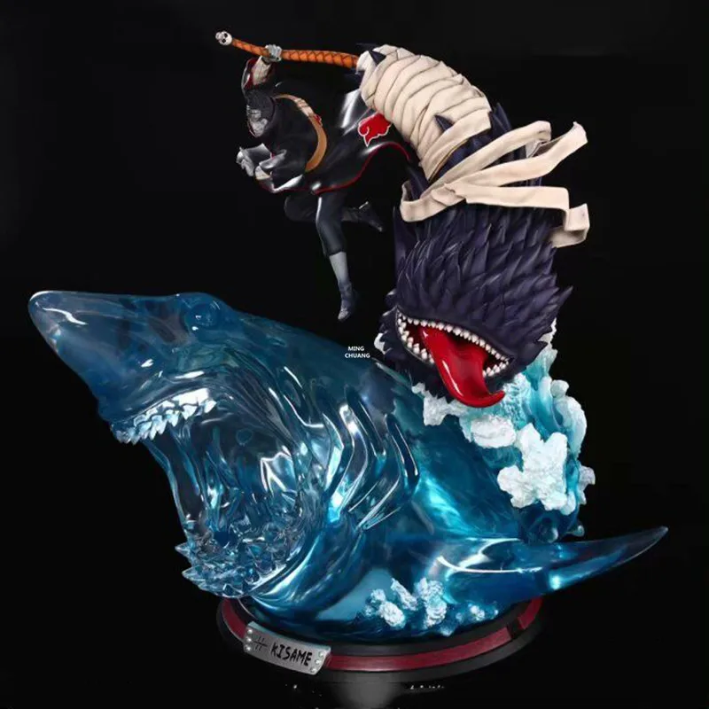 23 &quotСтатуя Наруто Акацуки бюст Hoshigaki Kisame полноразмерный портрет Samehada со