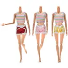 Pizies 2 шт.1 комплект, летние хлопковые майки, костюм для повседневных спортивных костюмов, Одежда для кукол, быстрая доставка