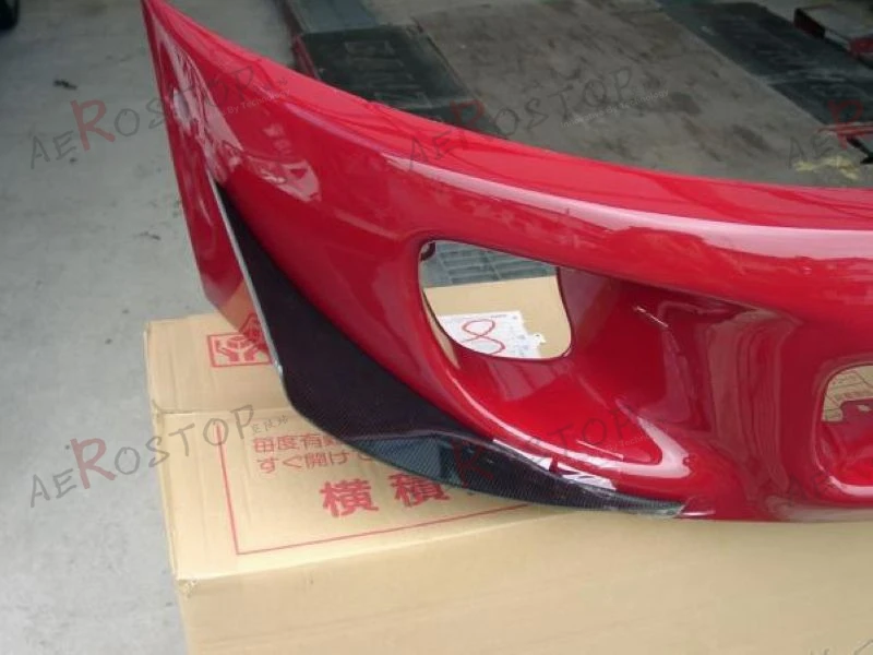 Передний бампер из углеродного волокна CF или стекловолокна ARS STYLE CANARD для 93 02 SUPRA