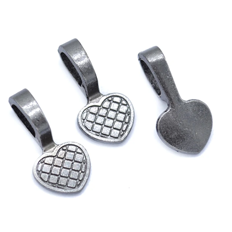 20 шт. антикварная подкладка из сплава в форме сердца | Украшения и аксессуары