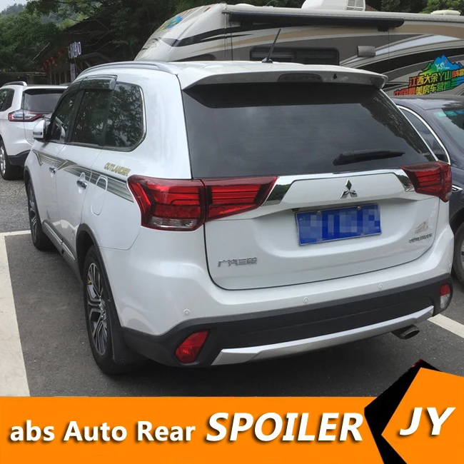 Спойлер для Mitsubishi Outlander 2013 2017 спойлер высококачественный из ABS материала заднего