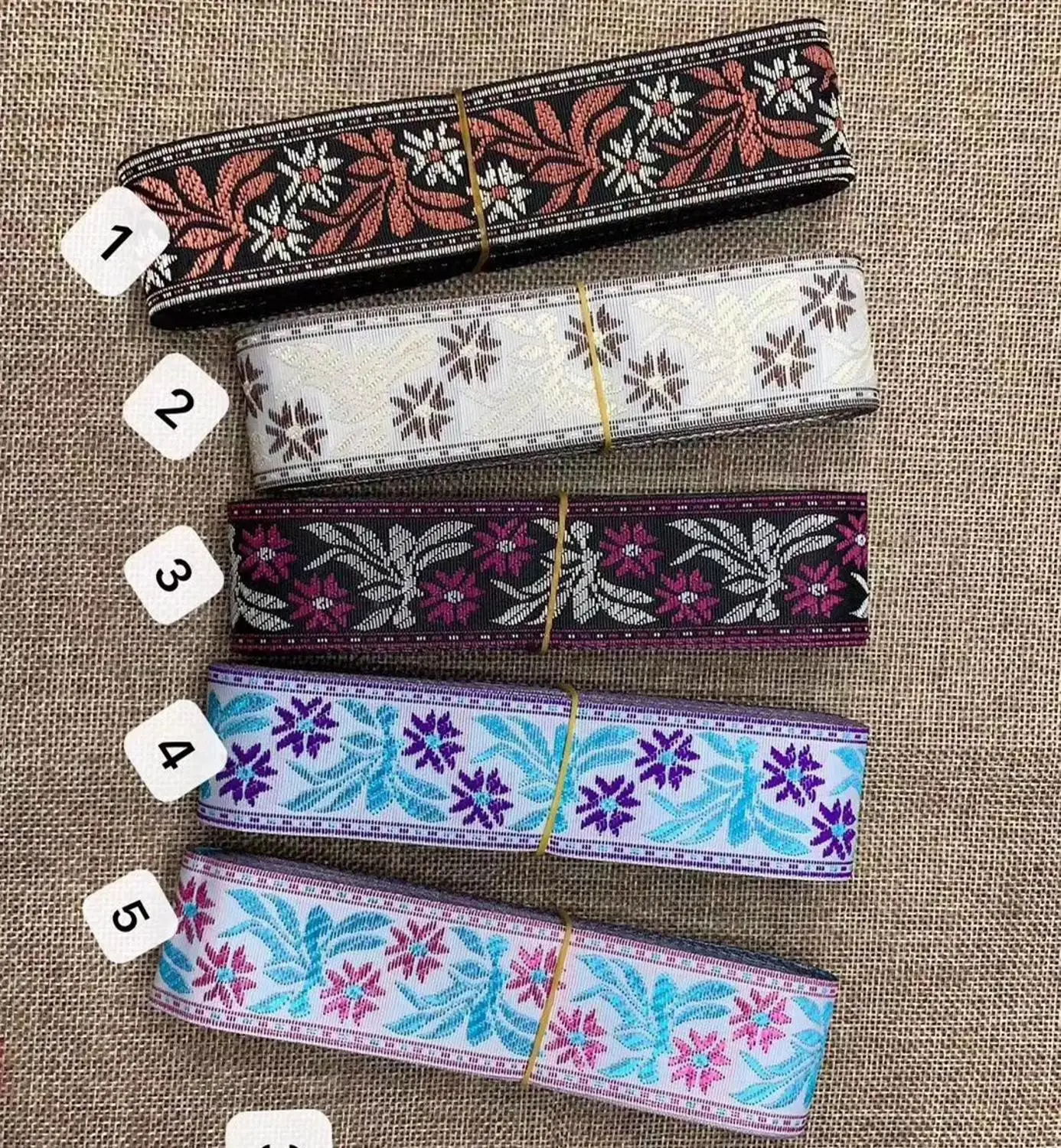 

3.3cm nation style jacquard ribbon,XERY191202L