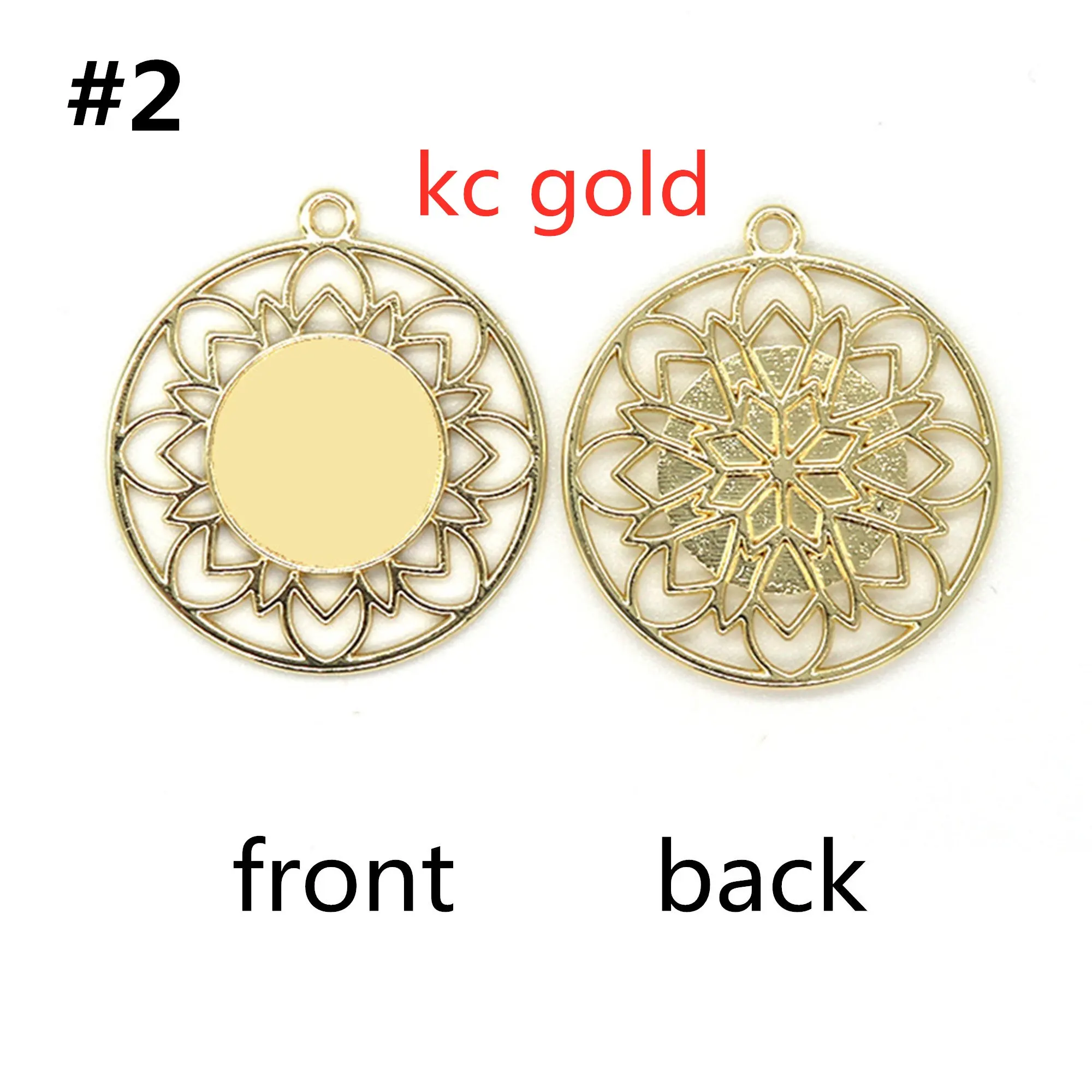 10pcs/lot 14mm single-sided alloy base time gemstone jewelry making necklace earrings key ring pendant DIY accessories | Украшения и