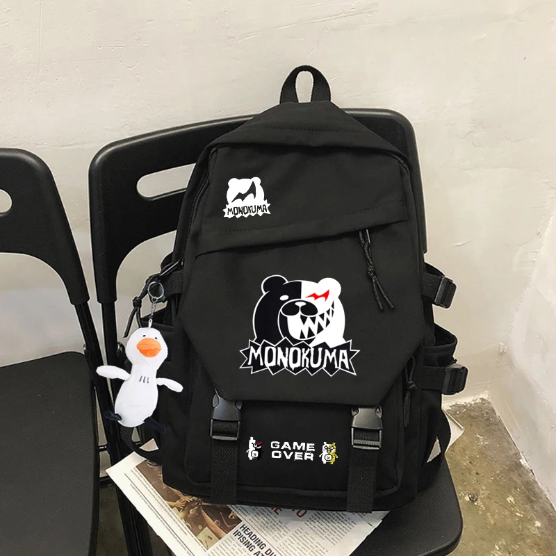 Рюкзак Monokuma Danganronpa для мужчин и женщин школьная сумка в стиле Харадзюку колледжа