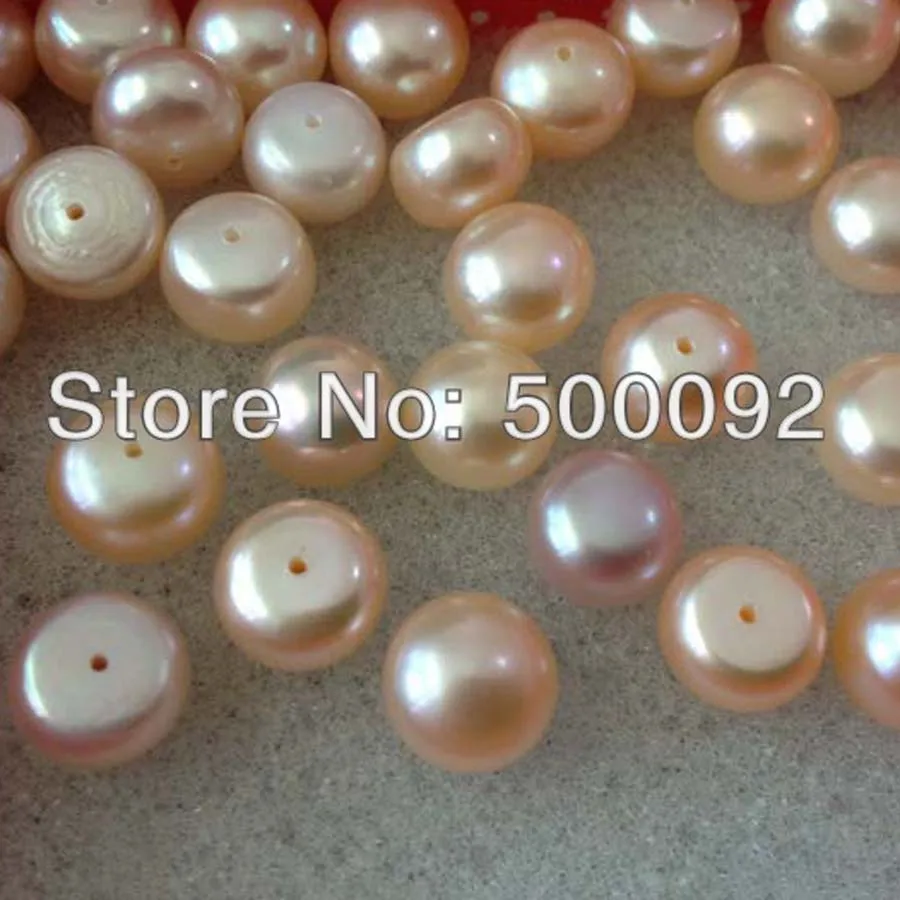 Партия 100 шт. 9 5 10 мм полупросверленные с пресноводной жемчужиной|pearl snap button|pearl