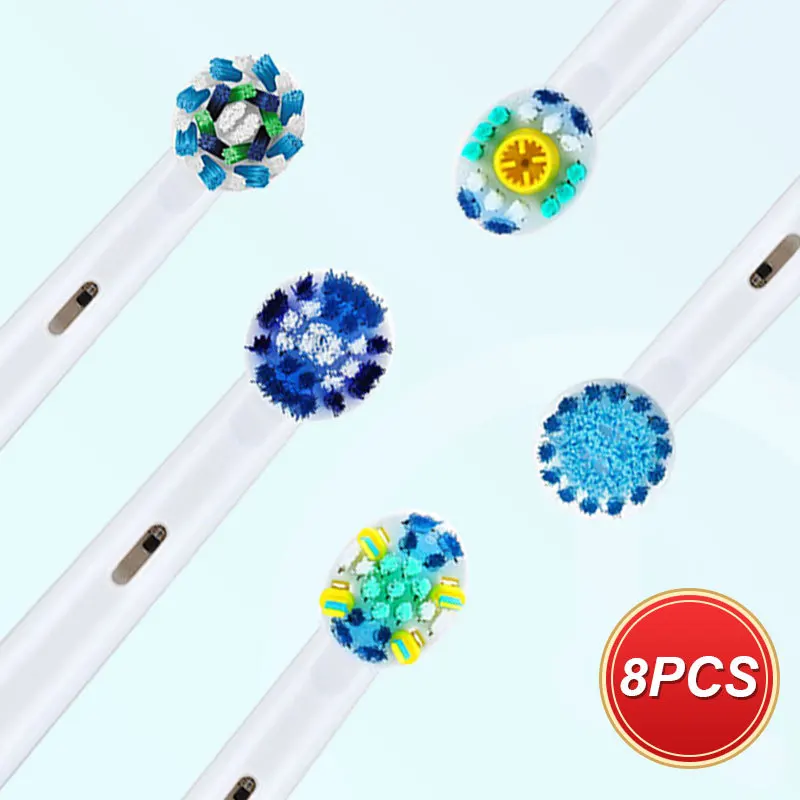 

Oral B Electric ToothBrush Heads For Rotary Electric Toothbrush Replaced Teeth Brush Head 4pc/Pack Or 8pc/Pcak Hot