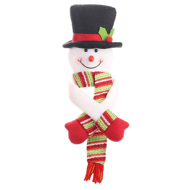 

Wine Bottle Cover Christmas Tree Top Christmas Household Party Heart Decoration Bottle Cover Xmas Supplies