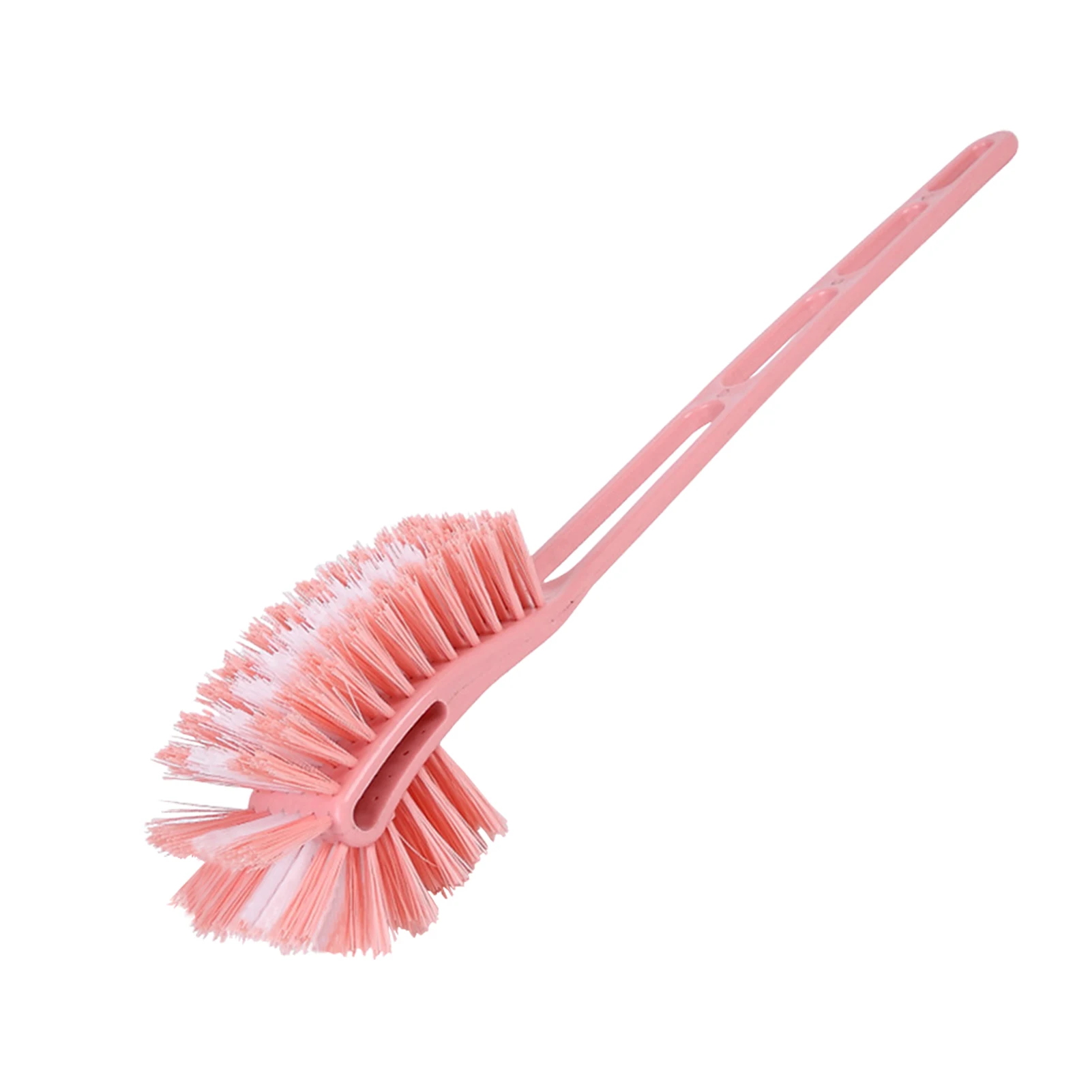 

Soft Accessories Drainable Toilet Brush Long Handle Home Ergonomic Bathroom Hanging Cleaning Tool Double Sided Scrub Wash Corner
