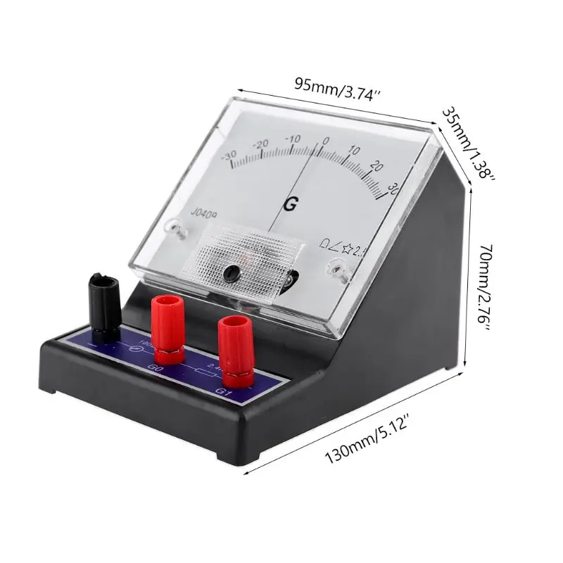 

-30-0-30 Galvanometer Scientific Ampere Sensor Sensitive Ammeter Detector Analog
