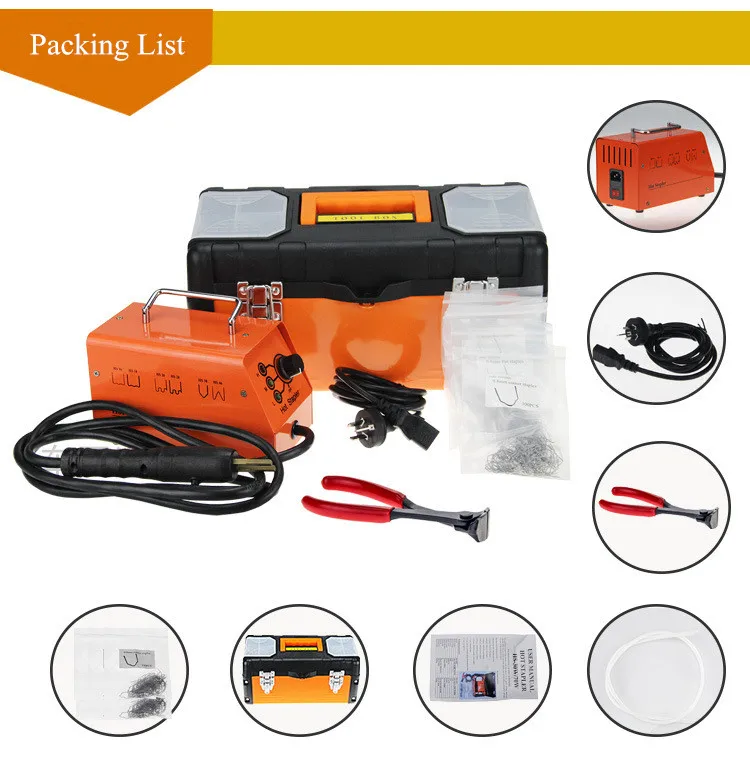 Машина для ремонта бампера автомобиля грузовика кузова горячий степлер