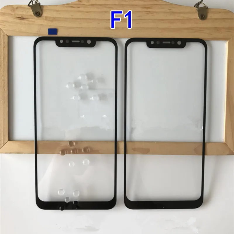 

F1 Touch Screen For Xiaomi Mi Pocophone F1 Front Touch Panel LCD Display Outer Glass Lens Cover Phone Repair Replace Parts