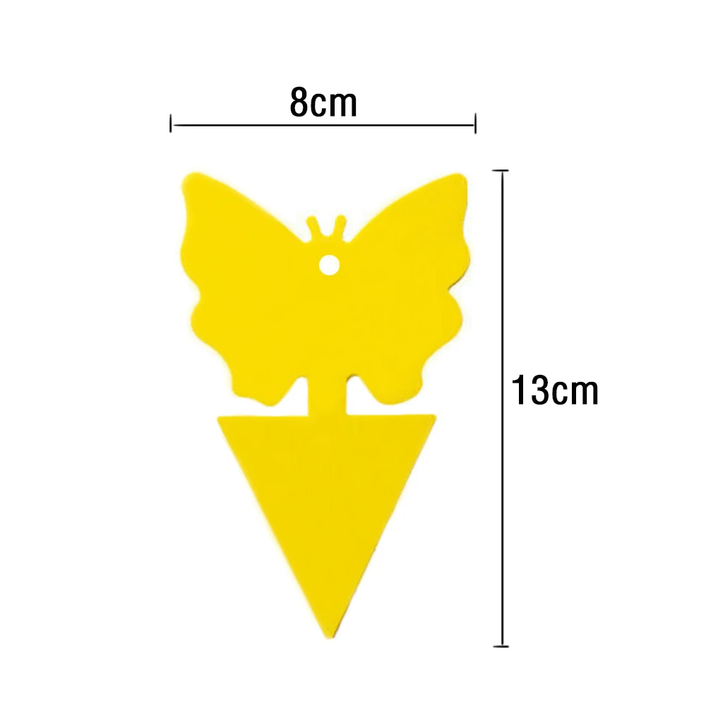 

50 Pcs Dual-sided Yellow Sticky Traps For Plant Insect Fungus Nats Mosquito Repellent Pest Control Garden Security Protection